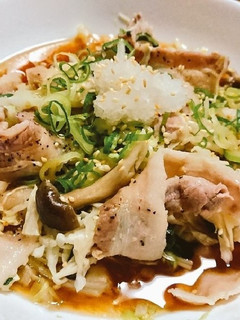 レンチン♪豚しゃぶ-レシピのメイン写真