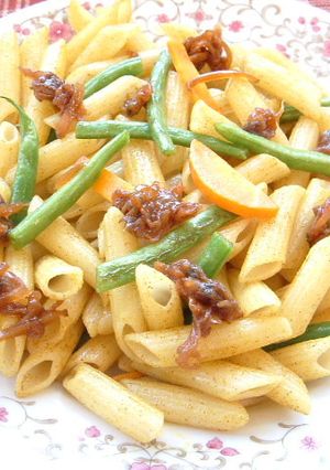 カレー風味のペンネ-レシピのメイン写真