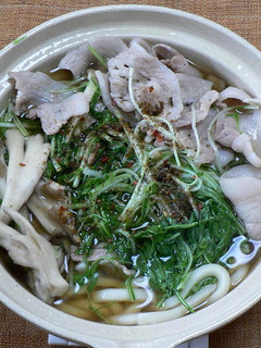 豚肉と水菜の煮込みうどん-レシピのメイン写真