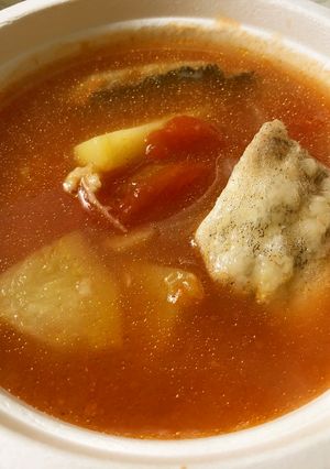 鱈の昆布出汁トマトスープ-レシピのメイン写真