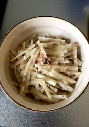 マヨ好き♡大根の梅鰹節マヨ和え-レシピのメイン写真