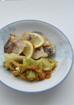 焼きアジのたまねぎのたれ漬け-レシピのメイン写真