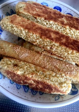 おからパウダー入り揚げ焼きドーナツ☆-レシピのメイン写真