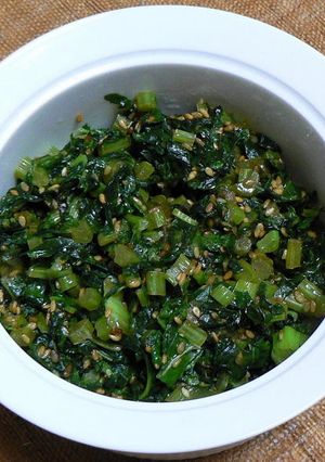 大根の葉のゴマ醤油味-レシピのメイン写真