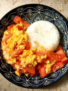 トマたま丼-レシピのメイン写真