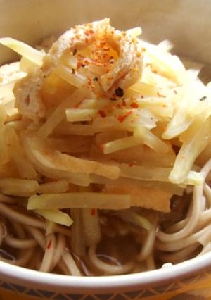 おばあちゃんのいなか風そば-レシピのメイン写真