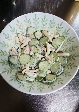 キュウリとイカのサラダ-レシピのメイン写真