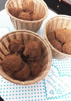 バレンタインに♡本格！シェフのトリュフ！-レシピのメイン写真