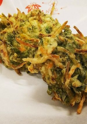 美味しい春野菜のかき揚げ-レシピのメイン写真