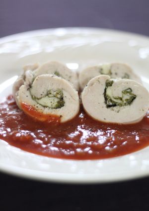 大葉とチーズのロールチキン-レシピのメイン写真