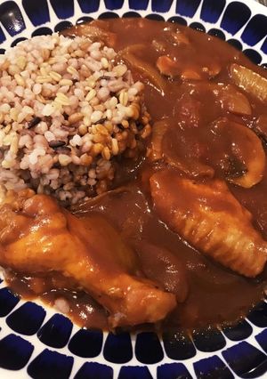 カレールーで★濃厚チキントマトカレー-レシピのメイン写真
