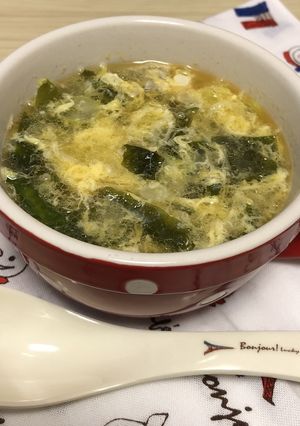 超簡単☆レンジで中華風たまごスープ-レシピのメイン写真