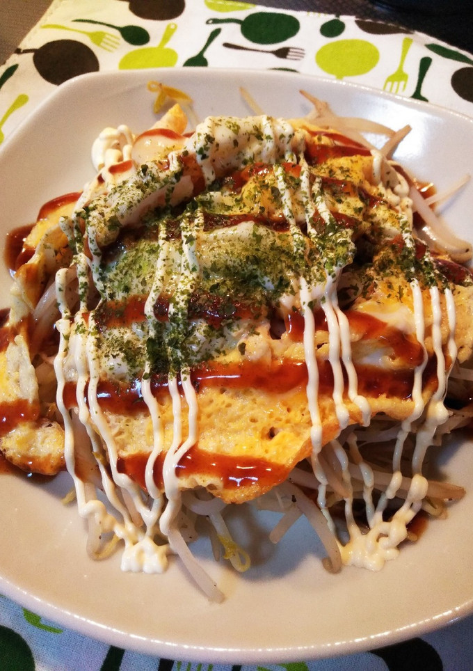 もやしのとん平焼き風-レシピのメイン写真