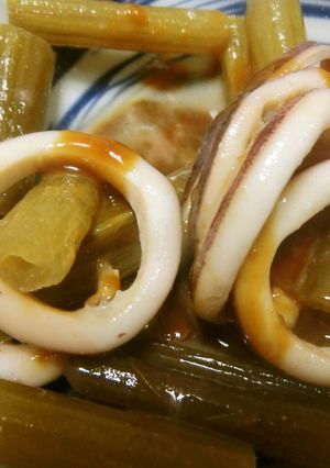 イカとふきの田楽味噌和え-レシピのメイン写真