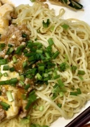 麻婆豆腐リメイク☆麻婆焼きそば-レシピのメイン写真