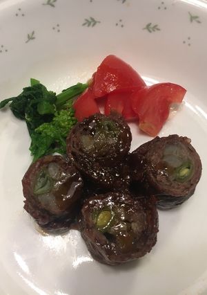 ごぼうの牛肉巻き part2-レシピのメイン写真