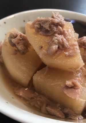簡単、優しい味＊大根とツナの煮物-レシピのメイン写真