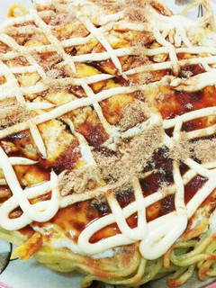 フライパンで関西風?広島風?お好み焼き-レシピのメイン写真