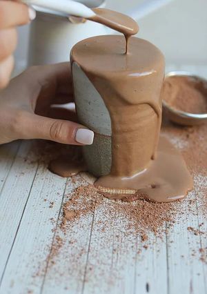 ピーナッツバターのホットチョコレート-レシピのメイン写真