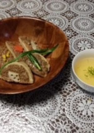 野菜パウダーの薄餅-レシピのメイン写真
