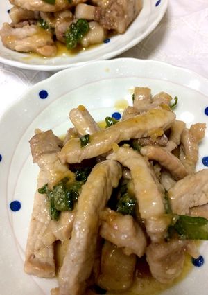 豚カツ肉の味噌ハチミツ焼き♪-レシピのメイン写真