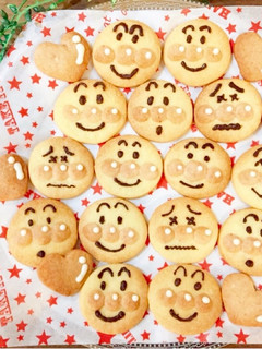 簡単 皆大好きアンパンマンクッキー♡-レシピのメイン写真