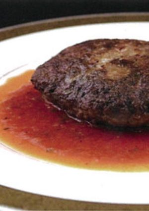 鹿肉ハンバーグ-レシピのメイン写真