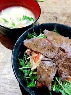めちゃウマ 牛ステーキ丼-レシピのメイン写真