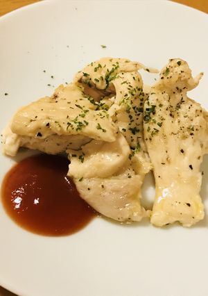 鶏肉の簡単レシピ☆鶏肉のほそぎりソテー-レシピのメイン写真