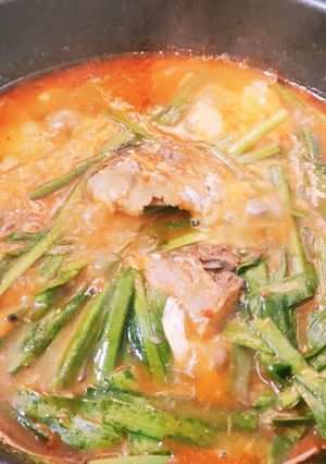 血液サラサラ！簡単！サバ缶キムチチゲ☆彡-レシピのメイン写真