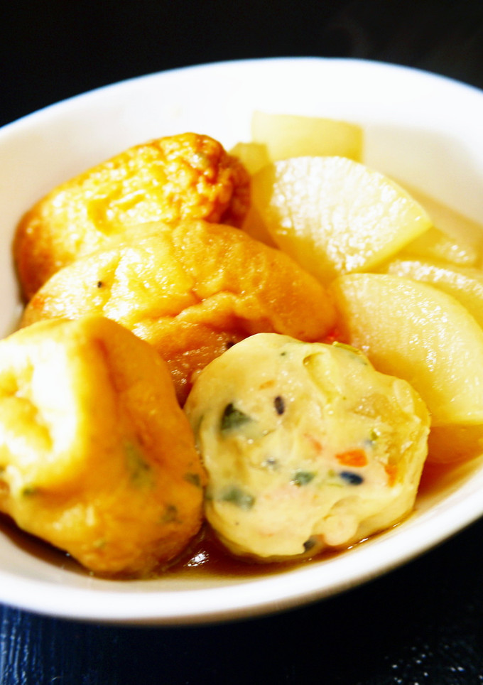 ほっとする味。がんもどきと大根の煮物-レシピのメイン写真