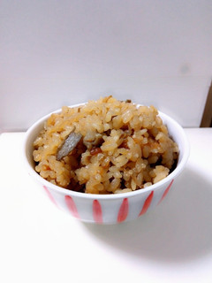 ☆豚肉とごぼうの甘辛!炊き込みご飯☆-レシピのメイン写真