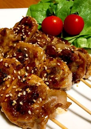 豚肉の梅しそチーズ巻き串-レシピのメイン写真