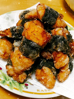 我が家の☆鶏ムネ肉の磯辺揚げ-レシピのメイン写真