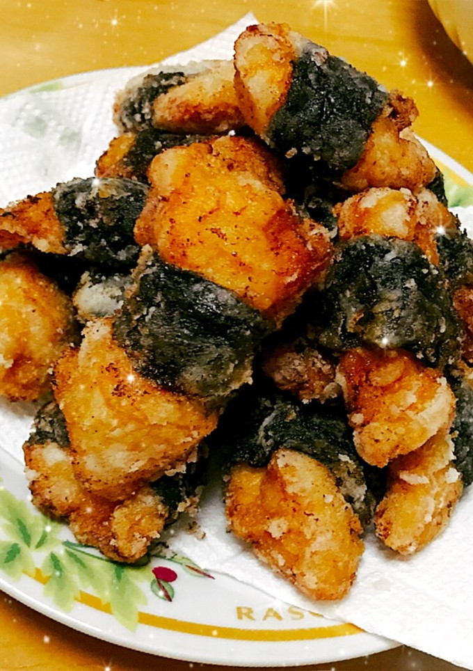 我が家の☆鶏ムネ肉の磯辺揚げ-レシピのメイン写真