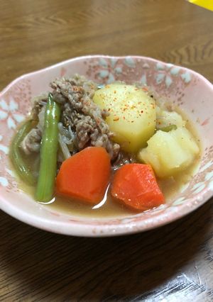 手抜きしない きっちり肉じゃが-レシピのメイン写真