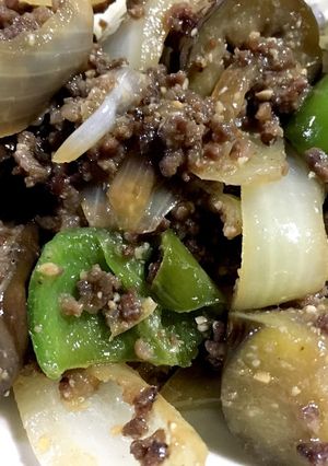 ナスの味噌炒め-レシピのメイン写真