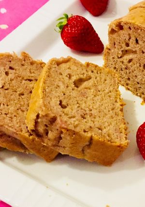 HM♡いちごバター♡いちごパウンドケーキ-レシピのメイン写真