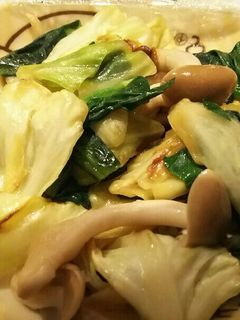 小松菜キャベツの中華炒め-レシピのメイン写真
