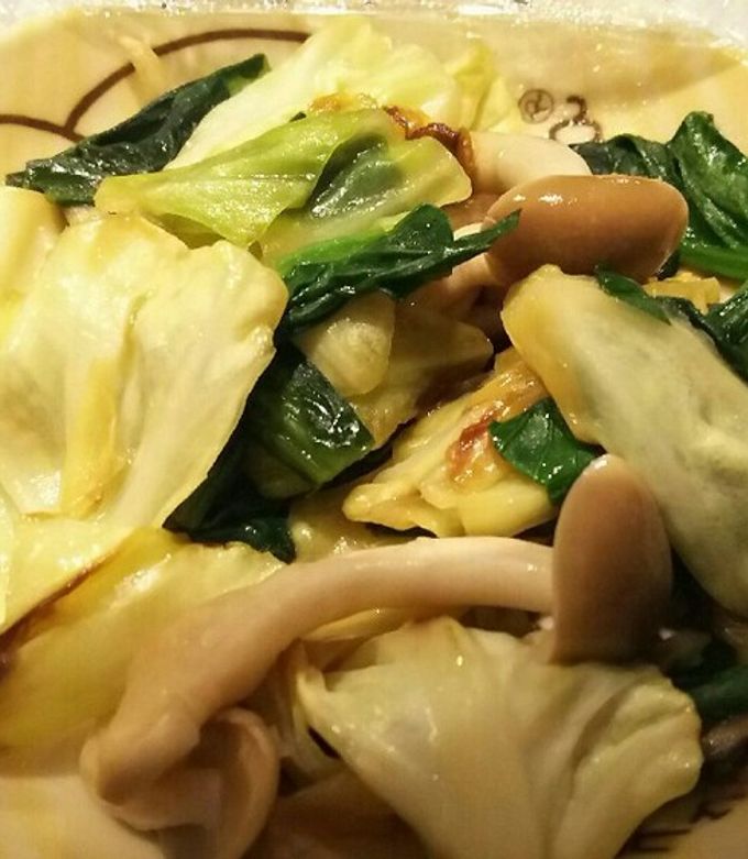 小松菜キャベツの中華炒め-レシピのメイン写真