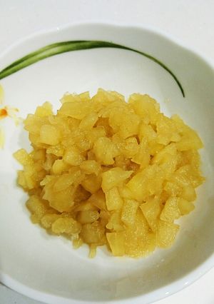 【離乳食】後期～ りんご煮-レシピのメイン写真