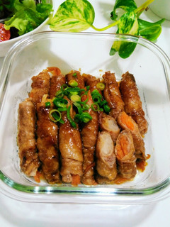 大根シャキシャキ♪にんにく香る肉巻き☆-レシピのメイン写真