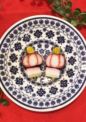 お弁当に♡ひなまつりのぼんぼりとひし餅-レシピのメイン写真