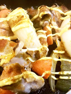 工程3つ★鶏モモと野菜のオーブン焼き-レシピのメイン写真