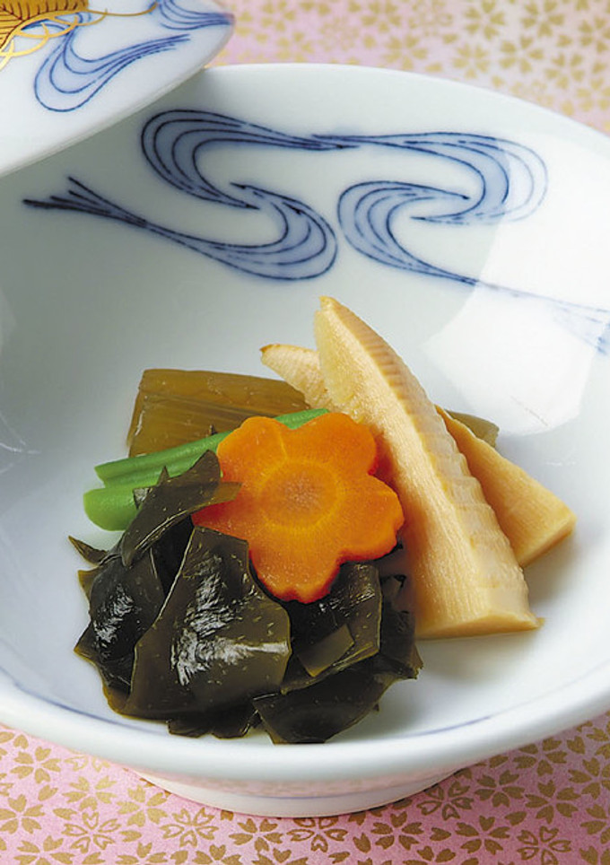 わかめと春野菜の煮物-レシピのメイン写真