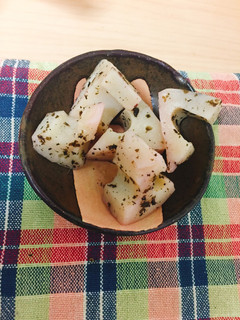 レンコンの赤シソふりかけ和え-レシピのメイン写真
