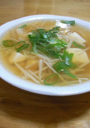 えのきと豆腐の中華スープ-レシピのメイン写真