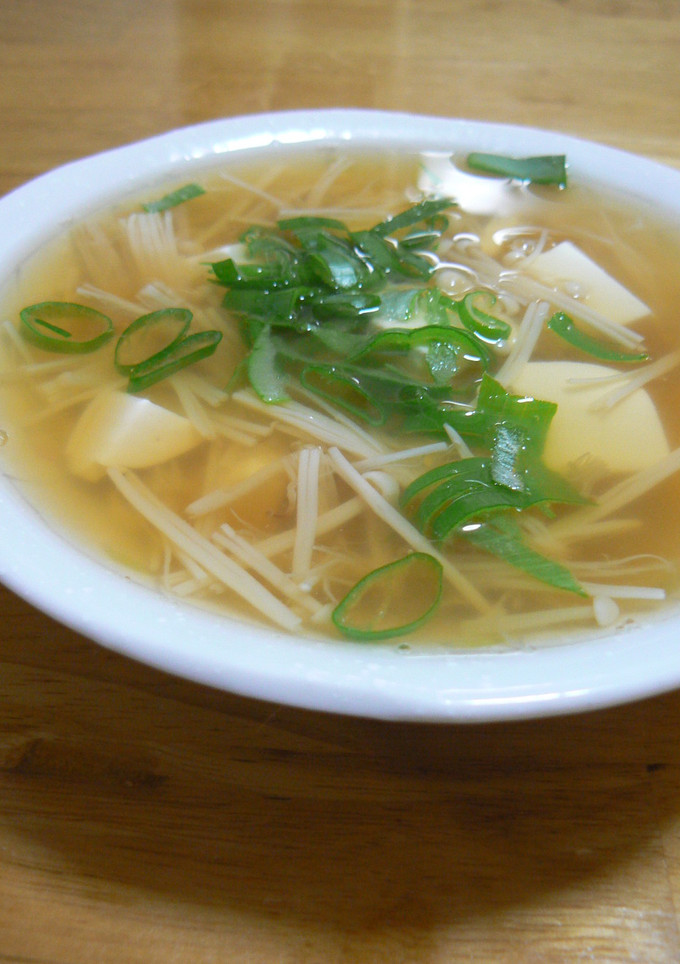 えのきと豆腐の中華スープ-レシピのメイン写真
