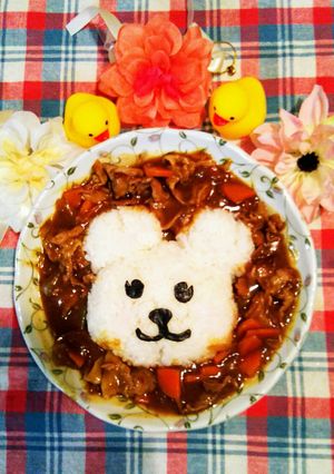 くまちゃんカレー-レシピのメイン写真