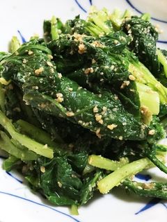 勝山水菜の胡麻和え *簡単*シンプル*-レシピのメイン写真
